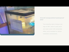 Epistar ไฟคริสต์มาส LED กันน้ำทรงกลม 30 มม. SMD2835