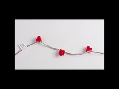 สี่เหลี่ยม 12mm Pixel LED DMX512 RGB สีเต็ม 12mm 0.3w DC12V LED Pixel Light