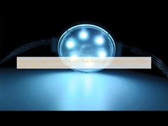 การประดับแสง SMD3535 Ip67 จุดพิกเซลแสงออกสี R / G / B / 2000-6500K สีที่กําหนดเอง