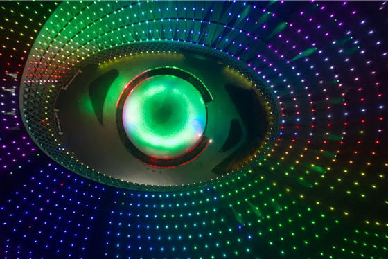 P125 LED Mesh Outdoor Display Screen Mall Decoration Advertising Screen SMD3535