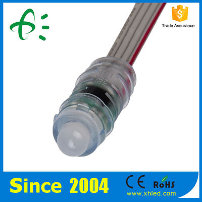 DMX IP67 DC5V Waterproof RGB LED Point Light , Full Color 12MM Led Pixel