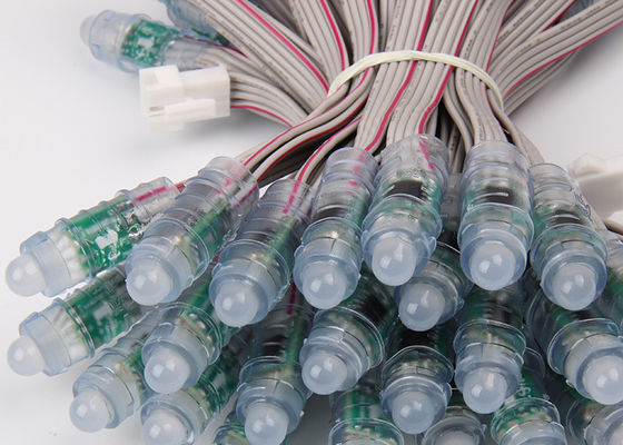 Full Color Dc5v Rgb 0.3w 12mm Led Pixel With Pvc Shell + Pu Inside