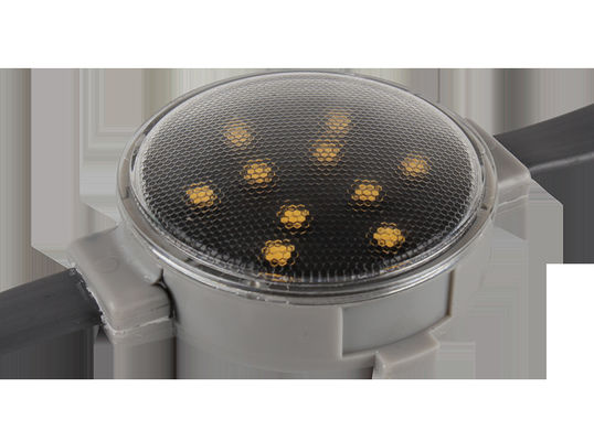 Customized IP67 LED Point Light 2W 24V 50mm RGBW For Outdoor