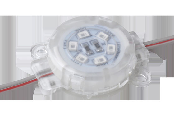 Outdoor Single Color 30mm LED Point Light  IP67 Waterproof 0.6W 12V 30mm PC Body