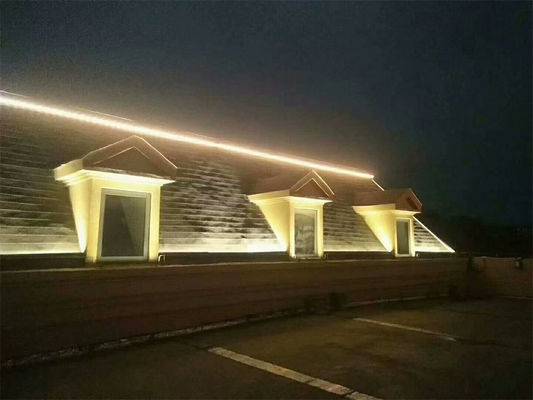 Outdoor Building Lighting 18W LED Wall Washer with Double-Angle Lens and 10*60 Beam Angle