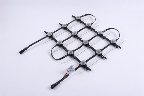 RGB Color DC12V LED Mesh Screen SMD3535 With IP67 For Some Buildings