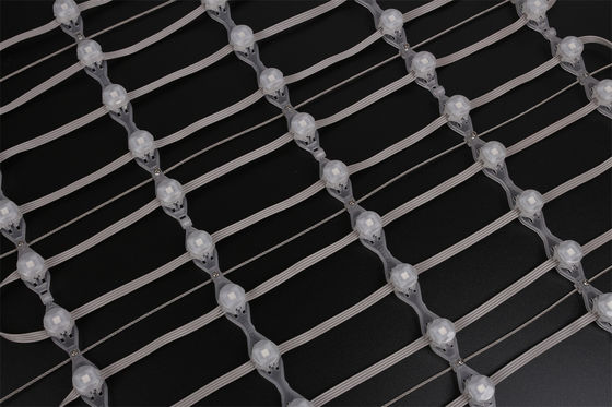 Waterproof SMD5050  RGB DC12V LED Mesh Screen 77Watt With IP67