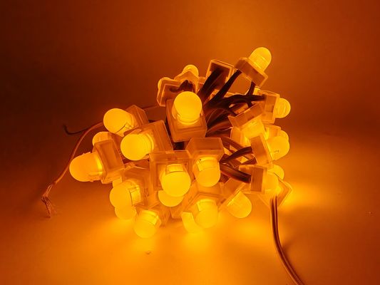 Outdoor DC5V 12mm DMX512 Square LED Pixel Light With IP67 Protection And 160 Deg Viewing Angle