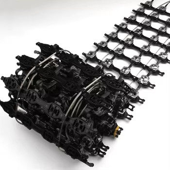 SMD3535 RGB LED Mesh Video Curtain Screen DC12V Voltage Full Color For Indoor