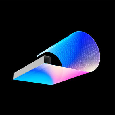 RGB Color Temperature LED Transparent Screen for Bright Advertisement Display Animation Video