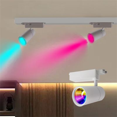 High Lumens Indoor Raillight 40w 24v Christmas Commercial Remote Control RGBW Wall-Mounted for Surface Mounted Installation
