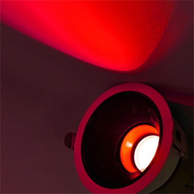 RGBW Light Source 20W LED Circular Embedded Spotlight for Indoor Lighting