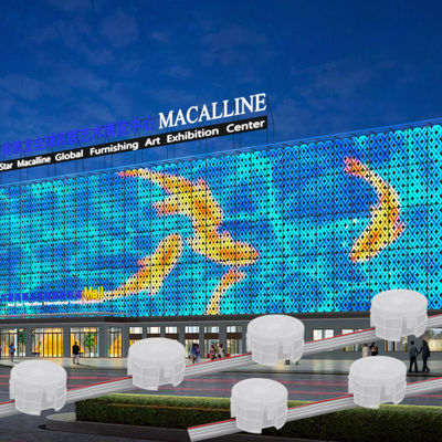 12V 20mm LED Pixel Lights for Outdoor Christmas Decor Long-Lasting Performance