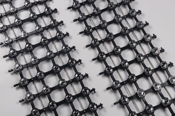 P62.5 Waterproof RGBW IP67 High Brightness LED Mesh Screen Light for Media Facade Stage Lighting