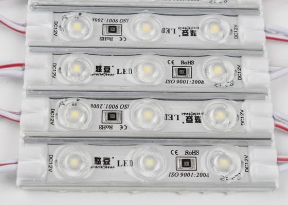 LED Light Super Module Cover 3 Lights Injection Signage Molded Outdoor SMD2835 DC12V Light Module