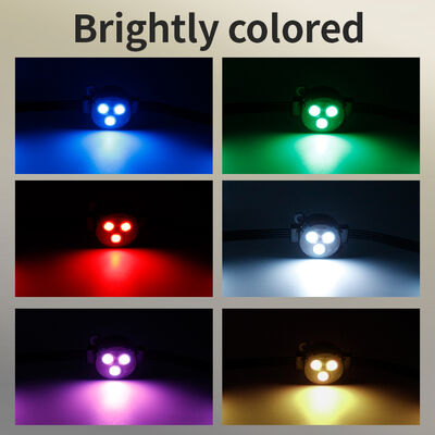 25mm Outdoor LED Point Light with IP67 Waterproof Adjustable Color Temperature and DC12V Power Supply