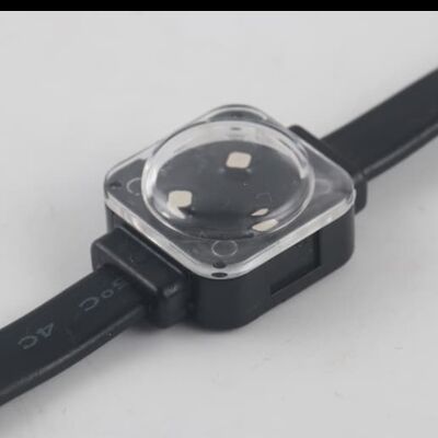 25mm DC12V IP67 Rated  RGB LED Point Lights PC Materia Outdoor Decorative Lighting