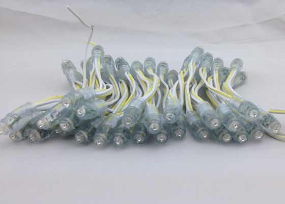 Yellow Waterproof IP65 9MM LED Pixel Light For Outdoor LED Sign