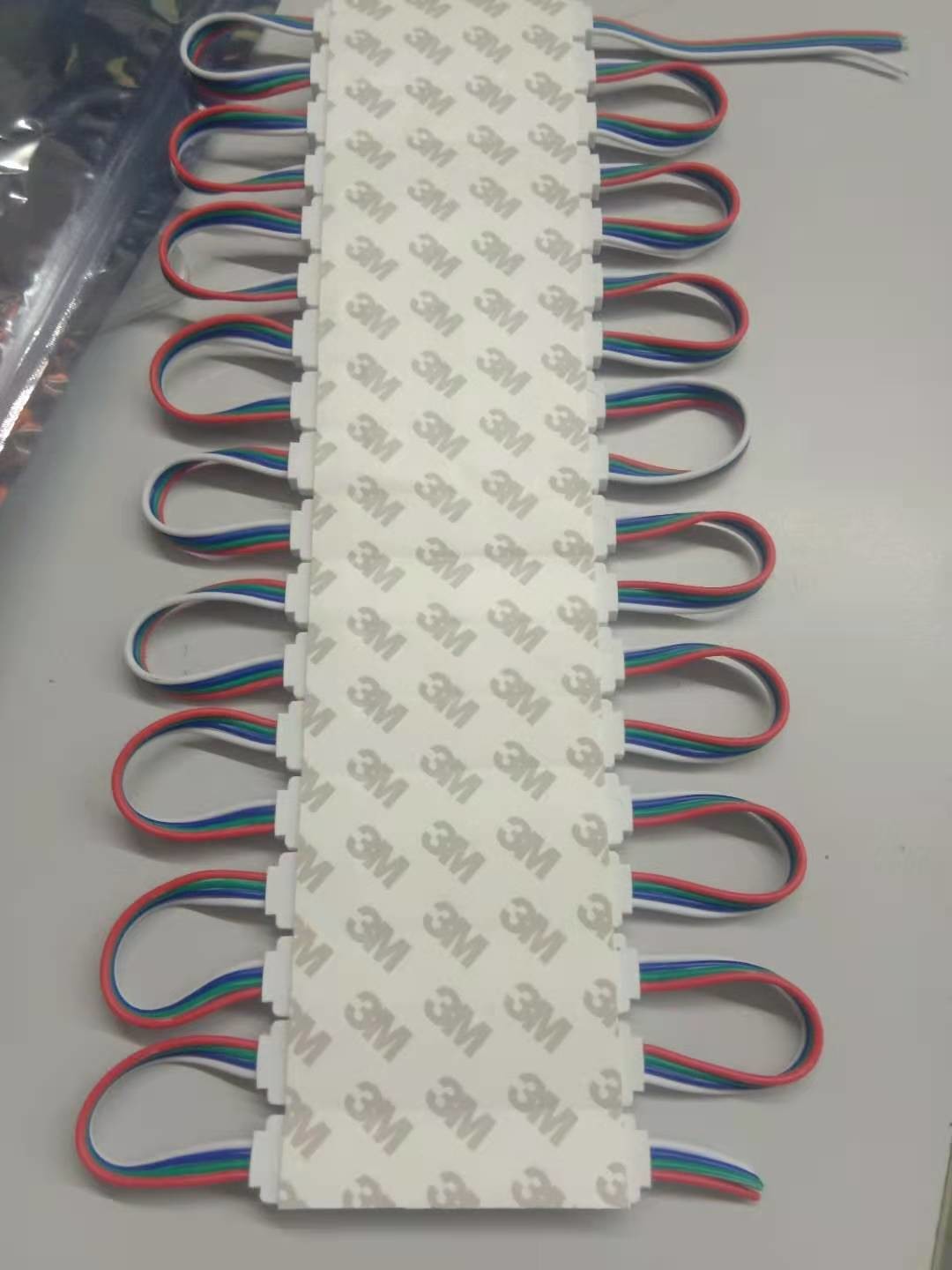 5050 Smd 3 โมดูล LED 0.75w 12v Ip67 RGB Injection LED Module โมดูลไฟ ...