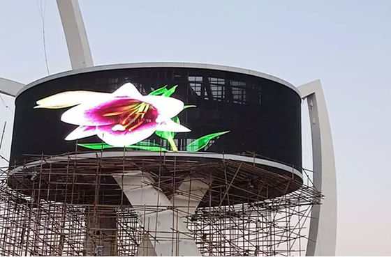 SMD3535 LED Type Full-Color DMX512 Control Advertising Grid Display with IP67 Grade