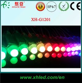 IP67 ไฟ LED สีพิกเซล RGB เต็ม 12mm DC5V IC16716 พร้อมรับประกัน 3 ปี