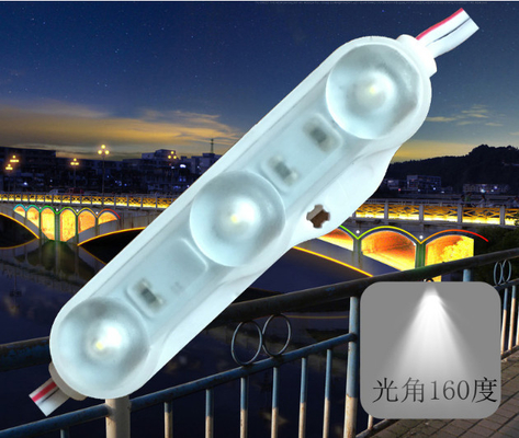 โมดูล LED 12V SMD 2835 IP65 โมดูลสัญญาณภายนอกอาคาร 1.5W โมดูลฉีด