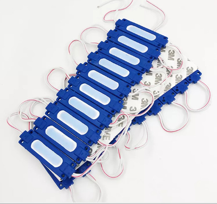 DC 12V LED โมดูลฉีด 2W PVC IP65 เลนส์ใสซัง LED โมดูลสำหรับกล่องโฆษณา