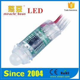 โฆษณากลางแจ้ง IP67 DC5V 12MM IC16716 ไฟ LED สีพิกเซลเต็มรูปแบบ RGB