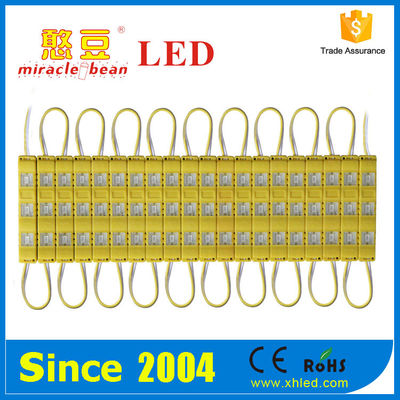 โมดูล LED กันน้ำ IP65 DC12V 24V สามสี ประหยัดพลังงาน สำหรับป้ายไฟ กล่องไฟหน้าร้าน