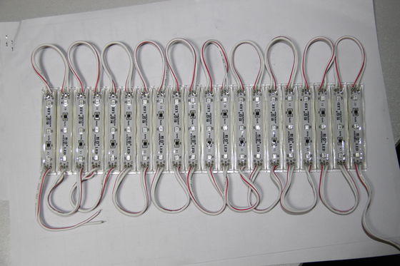 7512 SMD5050 RGB LED Module, size:7512. Single Color  Signage Light Outdoor Lens 0.72W Lights 12v IP65 