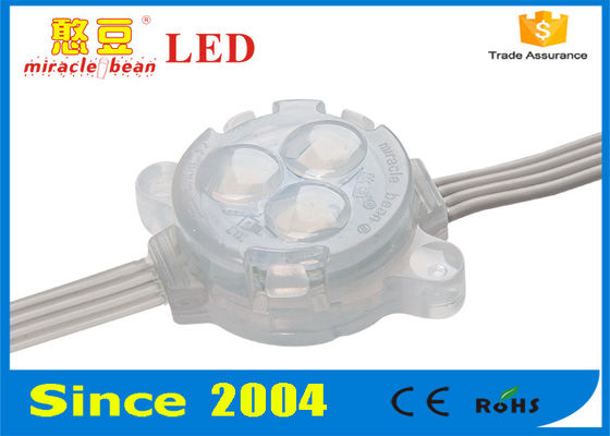 ไฟ LED จุด RGBW กันน้ำ IP67 ขนาด 30 มม. 12V SMD3535 มุมลำแสง 120 องศา และวัสดุ PC ทน UV