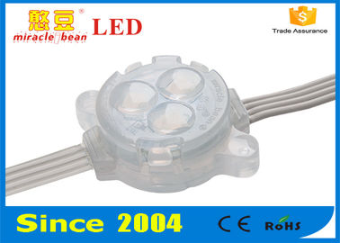 โฆษณากลางแจ้ง หน้าจอไฟฟ้าแบบยืดหยุ่น 30 มม DMX512 RGB
