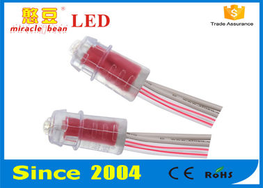 ป้ายโฆษณาไฟ LED สตริง 0.15w กันน้ำ 9 มม. สีแดง