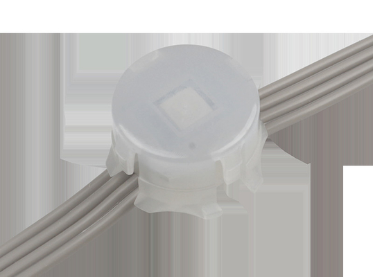 SMD5050 ไฟ LED RGB LED กลางแจ้ง มุมลำแสง 120 องศา 0.3W DC12V PC Body