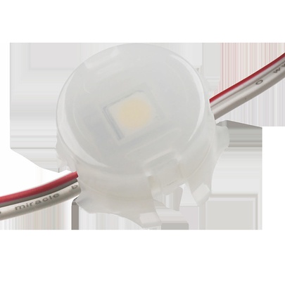 สีเดียว SMD 5050 ไฟ LED จุดกันน้ำ IP67 0.3W 12V 20mm Customized