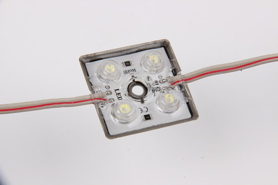12v 4 แสงสัญลักษณ์ เลนส์ 0.75W SMD 2835 แสง LED โมดูล สําหรับฉีดหลัง