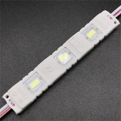 โมดูลฉีด LED SMD5630 สีเดียว IP65 DC12V 90 - 100LM 0.72W กันน้ำกลางแจ้ง