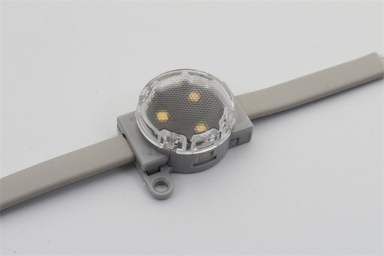 IP67 DMX512 DC24V 1W ไฟ LED จุด RGBW SMD3535 กันน้ำ 30 มม. สำหรับการโฆษณา