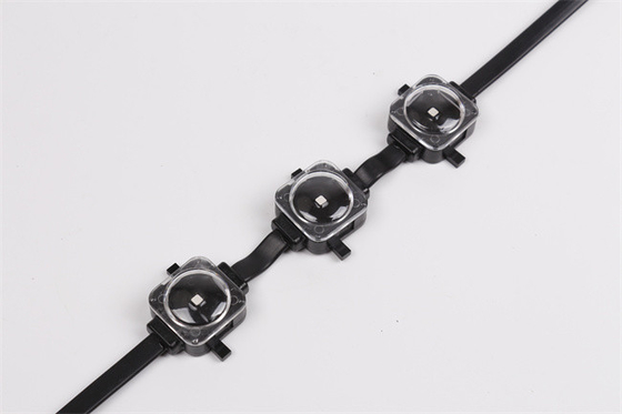 RGBW SMD3535 จุดไฟ LED DMX512 IP67 DC5V 25mm 0.4W กันน้ำกลางแจ้ง