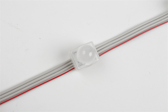 ไฟ LED พิกเซลกลางแจ้ง 12 มม. 0.3W DC12V DMX512 RGB IP67 กันน้ำมิราเคิลบีน