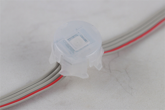 ไฟพิกเซล LED RGB กลางแจ้งกันน้ำ IP67 SMD5050 20 มม. DC05V มิราเคิลบีน