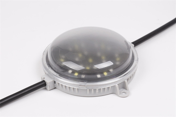 ไฟจุดพิกเซล LED กันน้ำอย่างเต็มที่ IP67 DC24V 100 มม. SMD3535 RGB Miracle Bean