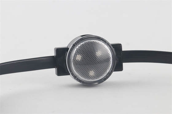 จุดพิกเซล LED RGB กันน้ำ IP67 0.75W DC12V SMD3535 30mm 30000H RGB