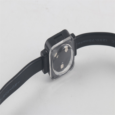 IP67 ไฟจุดพิกเซล LED RGBW กันน้ำ DC12V 0.75w 25mm Dmx512 Smd3535