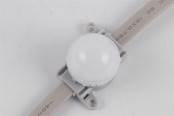 Smd3535 6 หลอดไฟ LED Dot Pixel Light 50 มม. DC24V 2W สีเต็ม Rgbw กันน้ำ IP67