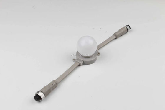 Dot Programmable String Permanent Pixel Light 40mm DC24V 2W Rgbw Smd3535 6 Lamps IP67