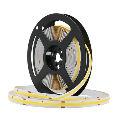 IP20 ความหนาแน่นสูง 24v 10W CRI90 ไฟ LED Strip แบบยืดหยุ่นสำหรับตกแต่งบ้าน