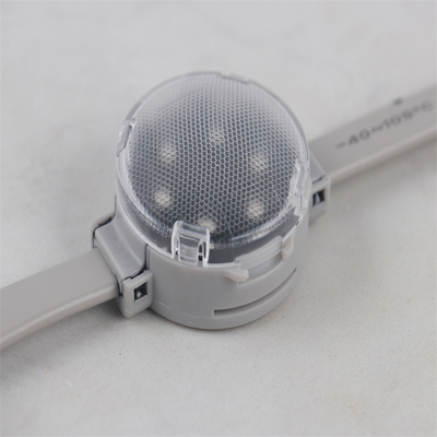 Smd3535 1.5W 40 มม. ไฟ LED จุดพิกเซล RGB ตกแต่งกันน้ำ IP67 DC24V DMX512