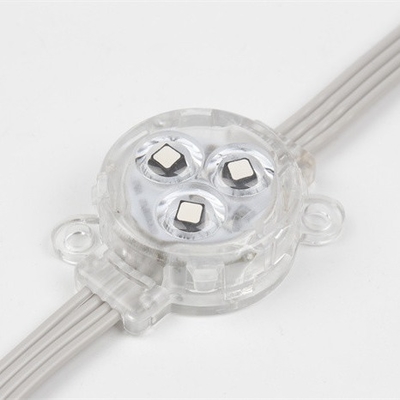 DC5V 30 มม. RGB จุดไฟ LED IP67 กันน้ำ 0.75W DMX512 Smd3535