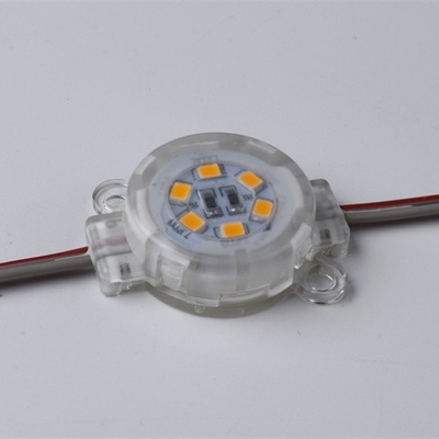 IP67 0.6W Smd2835 DMX512 DC12V 30 มม. ไฟ LED จุดสีเดียวกลางแจ้ง